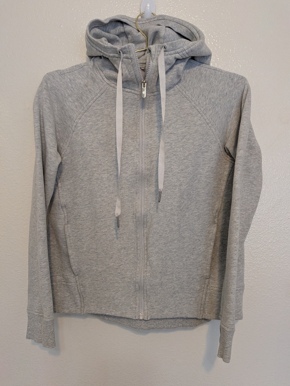 Lululemon Gray Zip Up Sweatahirt